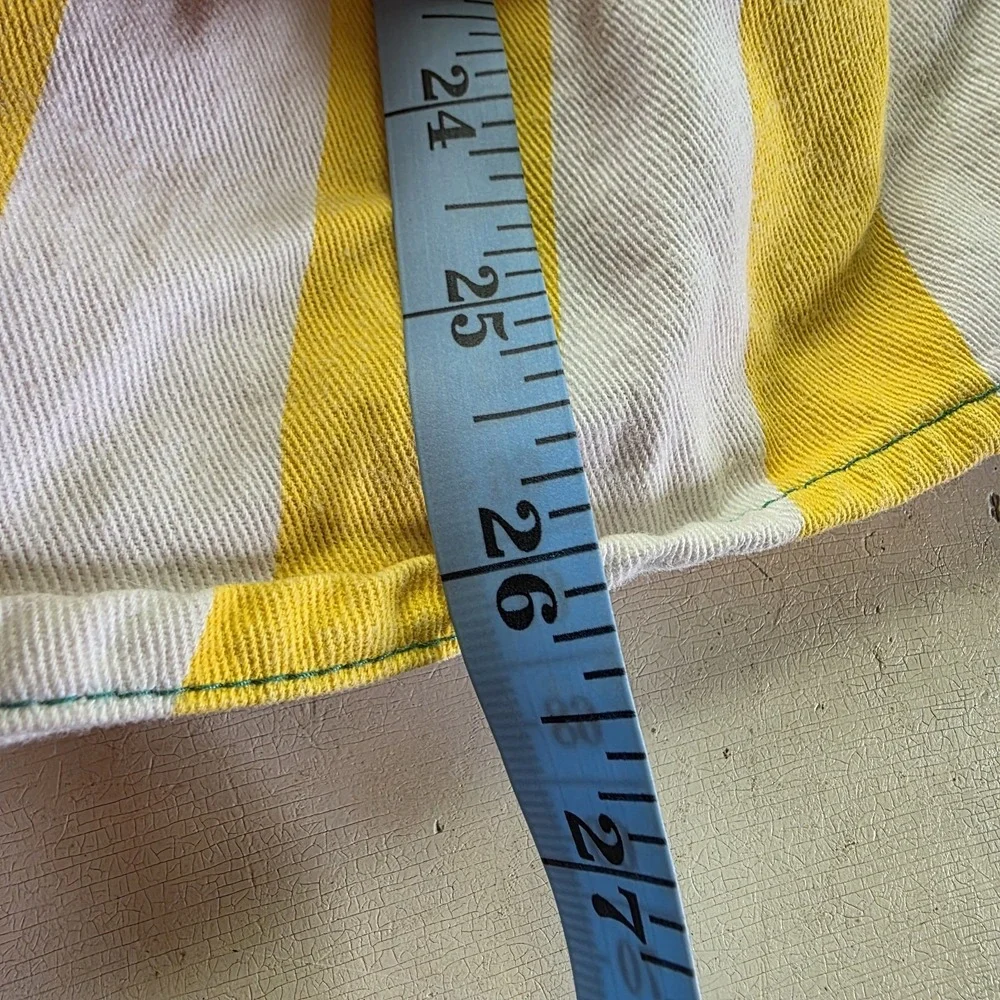 VTG 90s Gitano Color Block Striped Shirt Large Unisex Cotton Hip Hop Kidcore - Picture 9 of 9